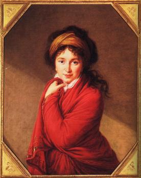 路易斯伊 麗莎白 維熱 勒 佈倫 Portrait of Countess Golovine 路易斯伊 麗莎白 維熱 勒 佈倫 Portrait of Countess Golovine